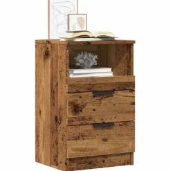 vidaXL Table de chevet 40x36x65 cm bois d'ingénierie