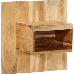 vidaXL Table de chevet 50x27x50 cm bois d'acacia solide