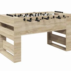 Jeux D'Intérieur-vidaXL Table de Foosball Chêne Sonoma 146,5 x 74 x 85 cm Ch&ecirc;ne sonoma