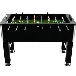 Jeux D'Intérieur-vidaXL Table de football Acier 60 kg 140 x 74,5 x 87,5 cm Noir
