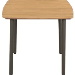 Mobilier De Jardin-vidaXL Table de jardin 80 x 80 x 72 cm Bois d'acacia solide et acier