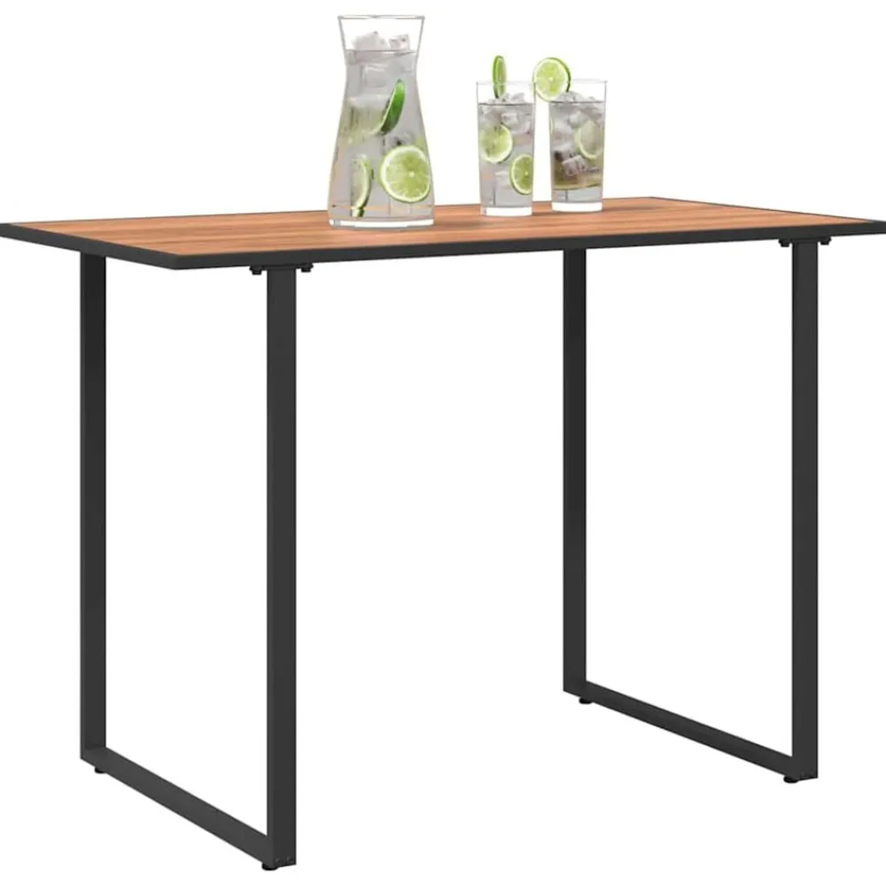 vidaXL Table de Jardin 100 x 55 x 70 cm bois