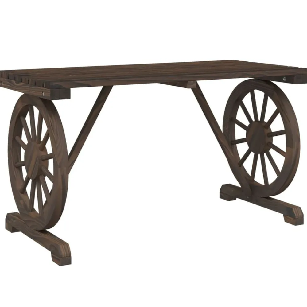 Mobilier De Jardin-vidaXL Table de jardin 115x55x65 cm bois de sapin massif