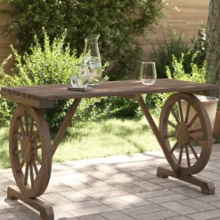 Mobilier De Jardin-vidaXL Table de jardin 115x55x65 cm bois de sapin massif