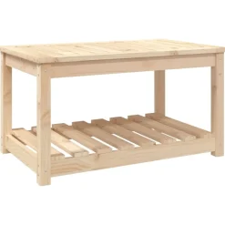 Mobilier De Jardin-vidaXL Table de jardin 82,5x50,5x45 cm bois massif de pin Pin naturel