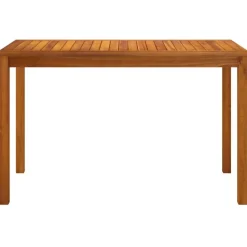 vidaXL Table de jardin 110x55x67 cm Bois d'acacia solide