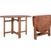 vidaXL Table de jardin 120x70x74 cm Bois d'acacia massif