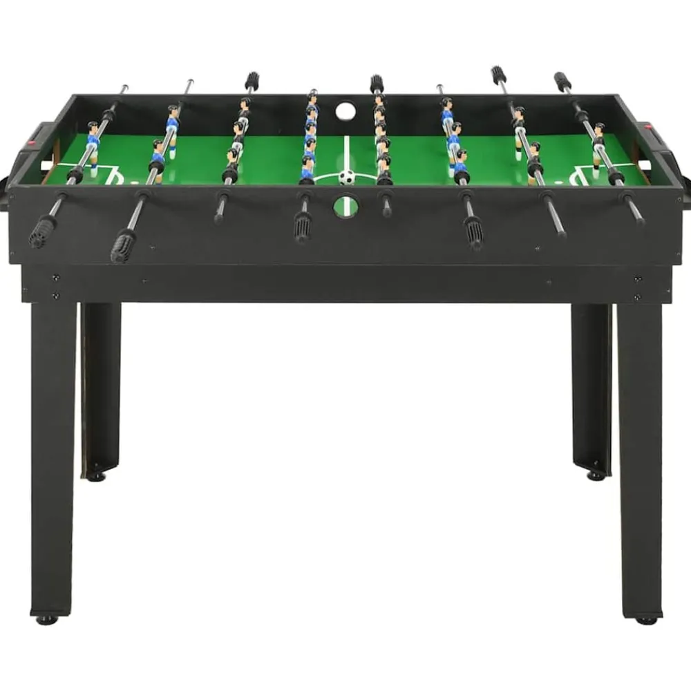 Jeux D'Intérieur-vidaXL Table de jeu multiple 15 en 1 121x61x82 cm Noir