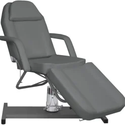Santé & Beauté-vidaXL Table de massage Gris 180x62x(87-112) cm
