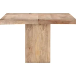 vidaXL Table de salle à manger 120x120x77 cm Bois de manguier massif
