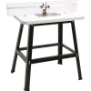 Accessoires D'Outils-vidaXL Table de toupie acier et MDF 81x61x88 cm