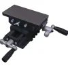 Outils-vidaXL Table d'étau à glissière transversale manuelle