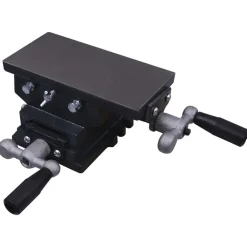 Outils-vidaXL Table d'étau à glissière transversale manuelle