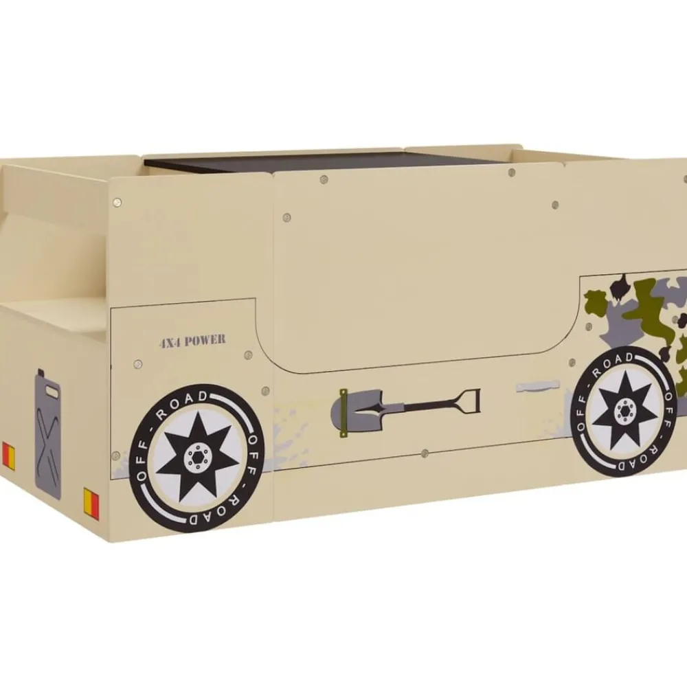 Mobilier Pour Bébés & Tout-Petits-vidaXL Table et chaises enfant 3 pcs Véhicule tout-terrain MDF Beige