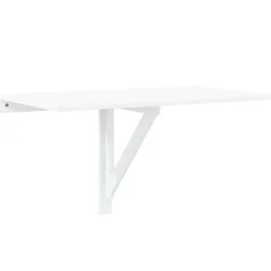 Tables-vidaXL Table murale rabattable 100x60 cm Blanc