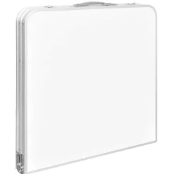 vidaXL Table pliable de camping Hauteur réglable Aluminium 120x60 cm