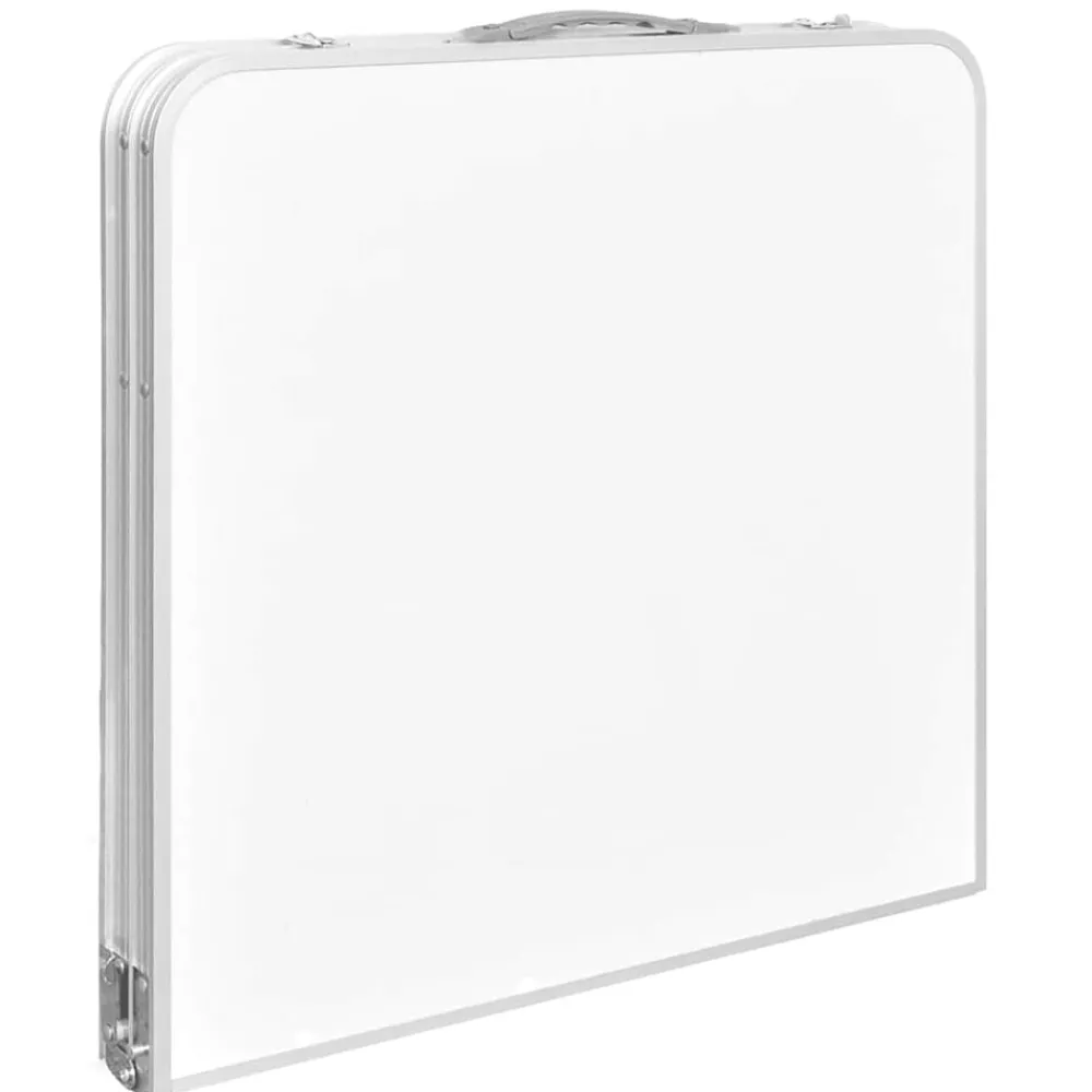 vidaXL Table pliable de camping Hauteur réglable Aluminium 120x60 cm