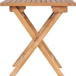 vidaXL Table pliable de jardin 45x45x45 cm Bois de teck solide