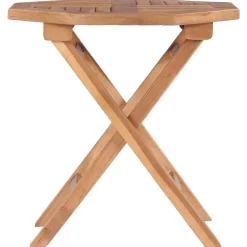 Mobilier De Jardin-vidaXL Table pliable de jardin 45x45x45 cm Bois de teck solide
