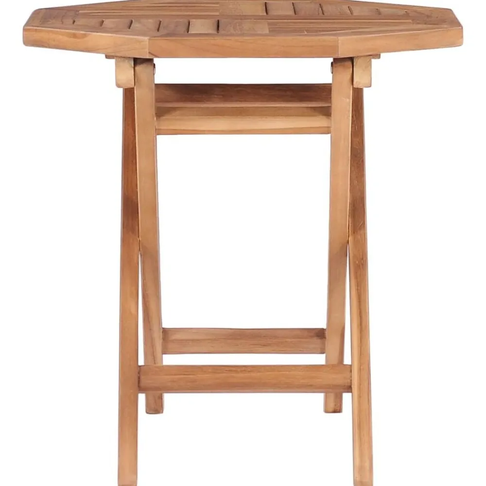Mobilier De Jardin-vidaXL Table pliable de jardin 45x45x45 cm Bois de teck solide