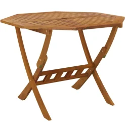Mobilier De Jardin-vidaXL Table pliable de jardin 90x75 cm Bois d'acacia solide