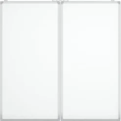 Fournitures De Bureau-vidaXL Tableau blanc magnétique pliable 80x80x1,7 cm aluminium