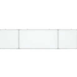 Fournitures De Bureau-vidaXL Tableau blanc magnétique pliable 160x40x1,7 cm aluminium