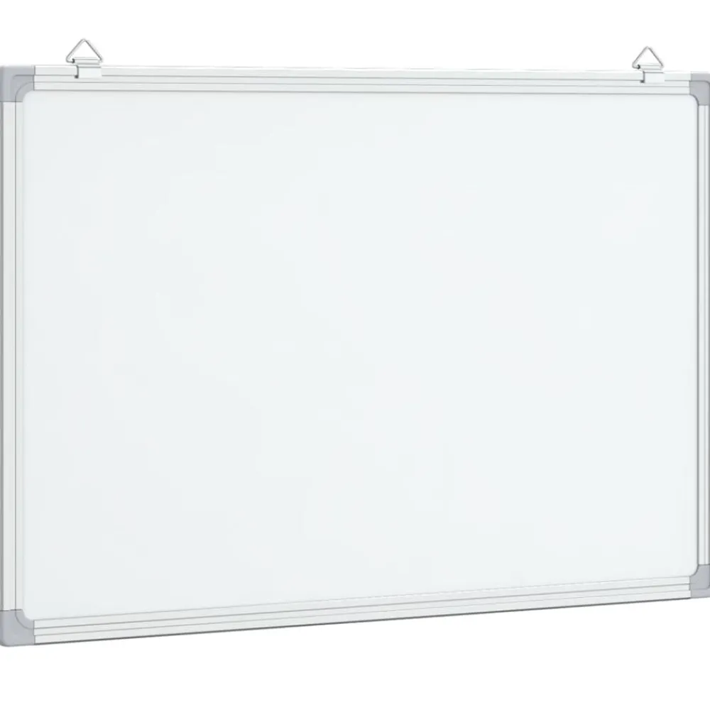 vidaXL Tableau blanc magnétique 40x30x1,7 cm aluminium