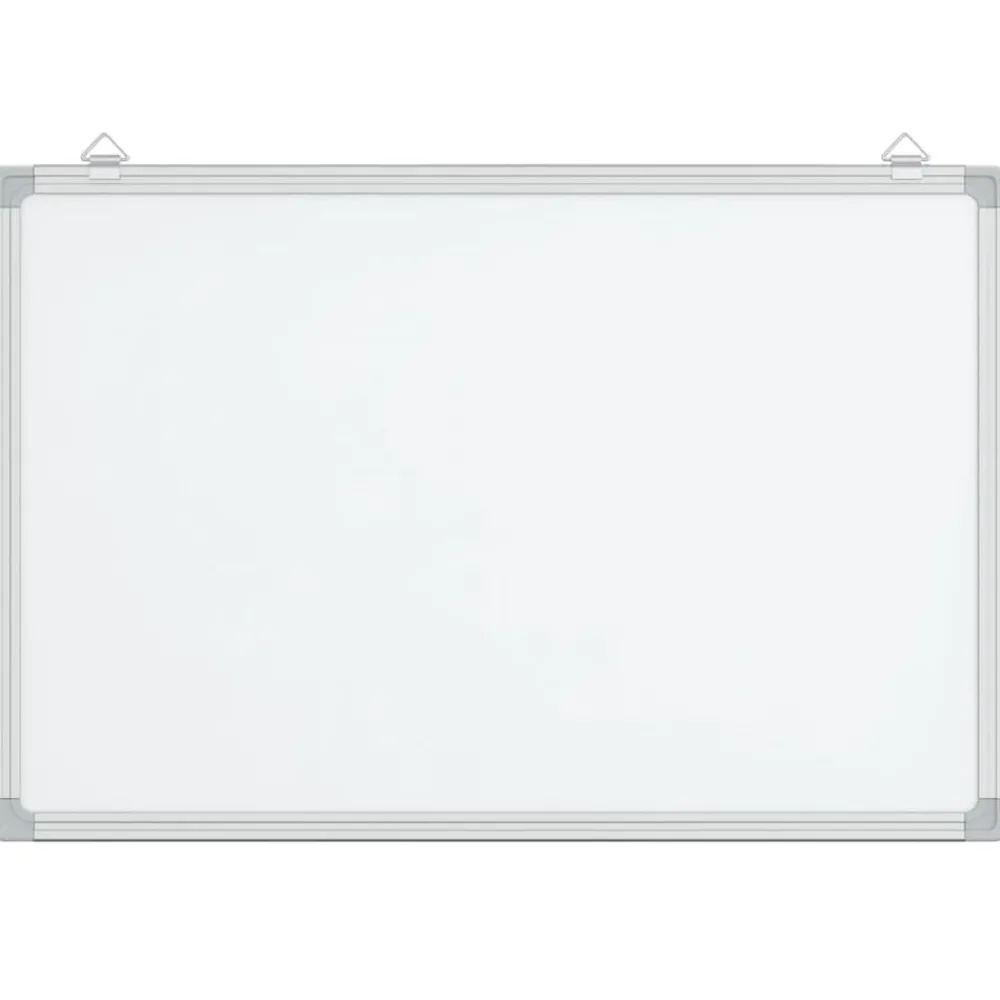 vidaXL Tableau blanc magnétique 40x30x1,7 cm aluminium