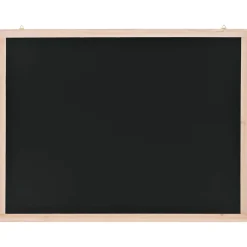 vidaXL Tableau noir mural Bois de cèdre 60 x 80 cm