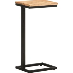 vidaXL Tables d'appoint 2 pcs 31,5x24,5x64,5 cm Bois d'acacia solide