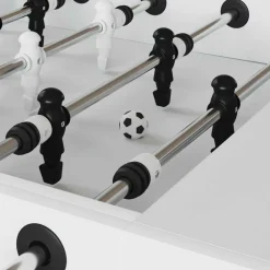 Jeux D'Intérieur-vidaXL Tables de Football 12 pcs Blanc 3,6 x 3,6 cm Polypropylène