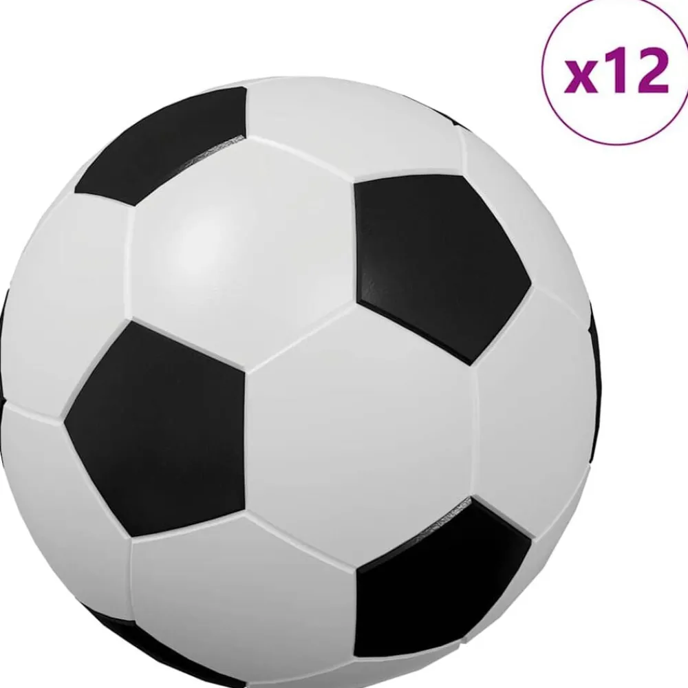 Jeux D'Intérieur-vidaXL Tables de Football 12 pcs Blanc 3,6 x 3,6 cm Polypropylène