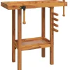 Accessoires De Quincaillerie-vidaXL Établi avec étaux 92x48x83 cm Bois massif d'acacia