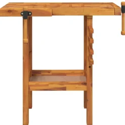 Accessoires De Quincaillerie-vidaXL Établi avec étaux 92x48x83 cm Bois massif d'acacia