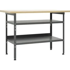 vidaXL Établi Gris 120x60x85 cm Acier