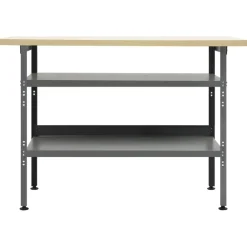 vidaXL Établi Gris 120x60x85 cm Acier