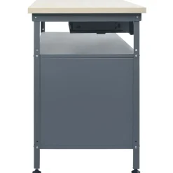 vidaXL Établi Noir 120x60x85 cm Acier