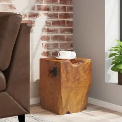 Fauteuils Et Chaises-vidaXL Tabouret Bois de teck massif