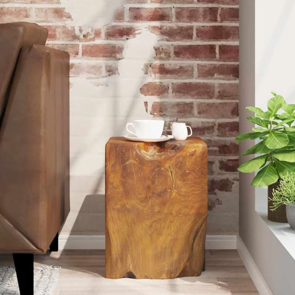 Fauteuils Et Chaises-vidaXL Tabouret Bois de teck massif