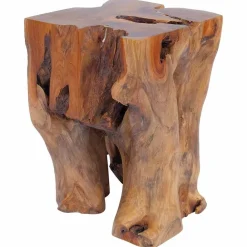 Fauteuils Et Chaises-vidaXL Tabouret Bois de teck massif