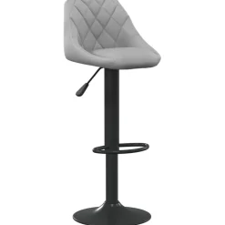 vidaXL Tabouret de bar Velours