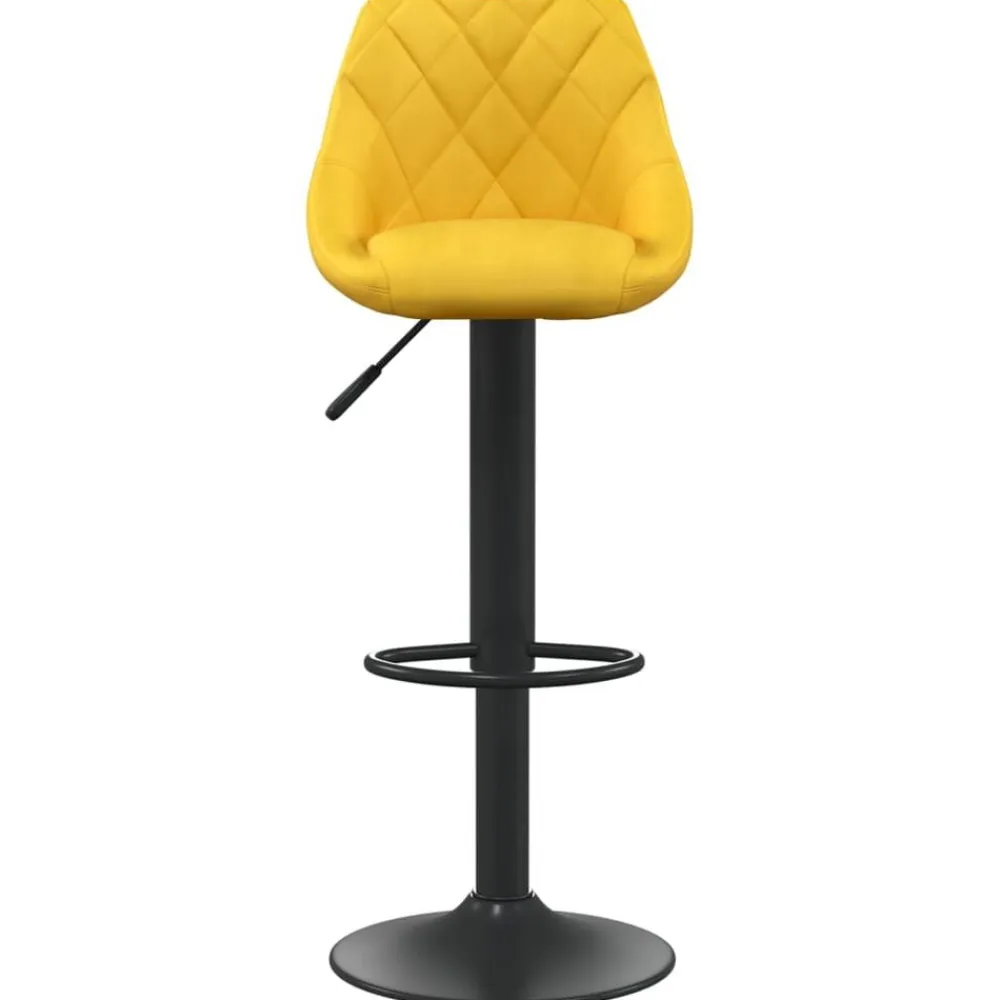 vidaXL Tabouret de bar Velours