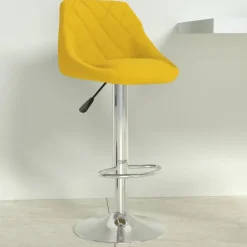 vidaXL Tabouret de bar Velours