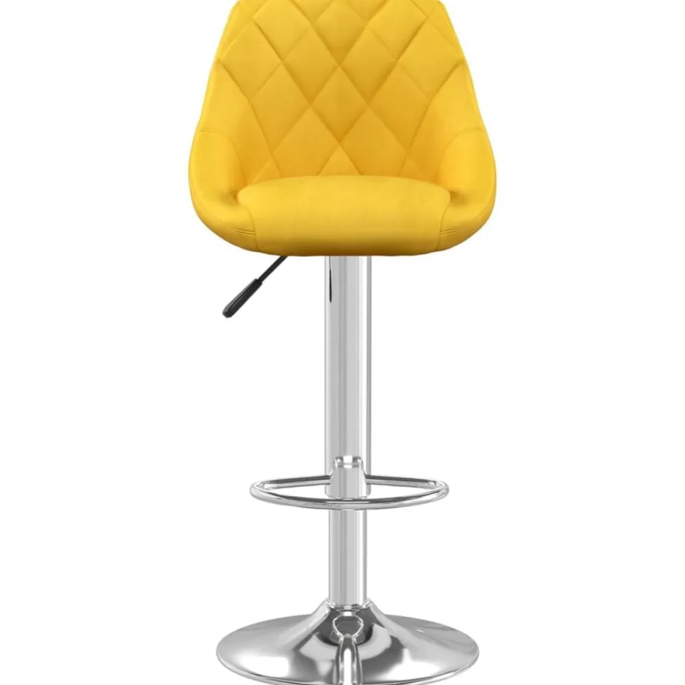 vidaXL Tabouret de bar Velours