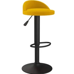 vidaXL Tabouret de bar velours