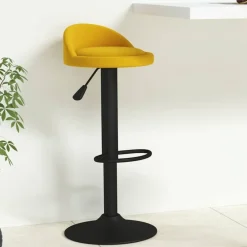 vidaXL Tabouret de bar velours