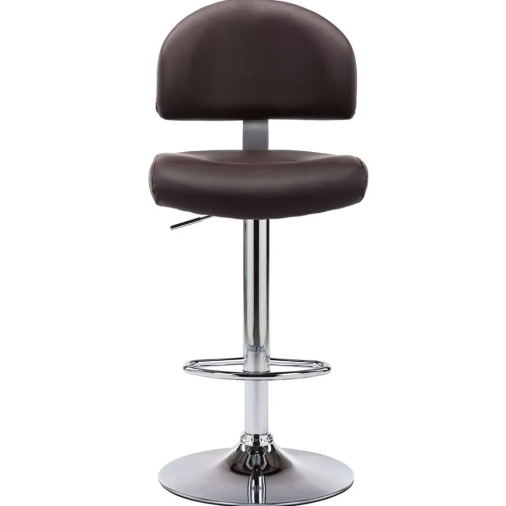 Fauteuils Et Chaises-vidaXL Tabouret de bar Similicuir Marron