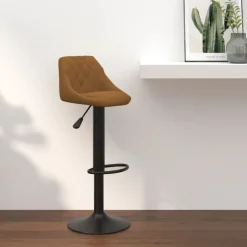 vidaXL Tabouret de bar Velours