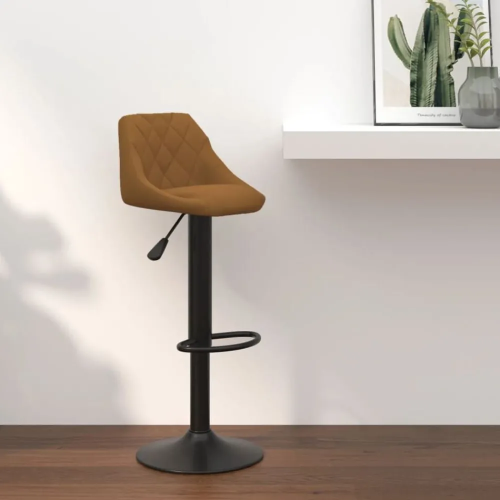 vidaXL Tabouret de bar Velours